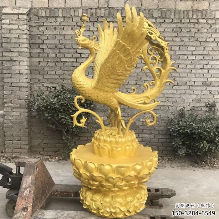 孔雀雕塑定制，村標(biāo)概念，景觀銅孔雀雕塑廠家預(yù)定?