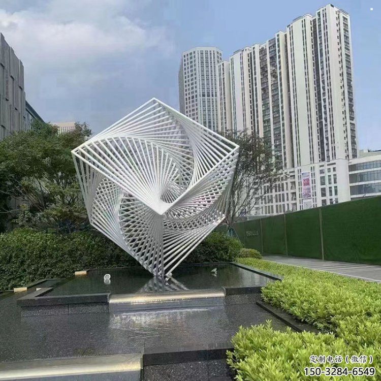 魔方雕塑制作供需，景區案例，字體魔方雕塑供給