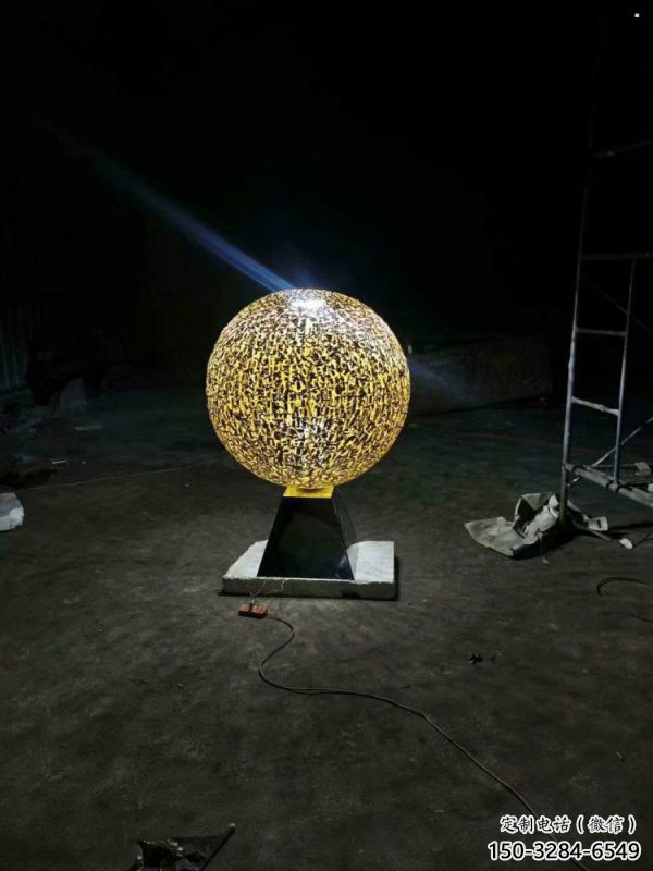 燈光球雕塑制作,景觀雕塑,不銹鋼燈光球雕塑廠家 燈光球雕塑制作,景觀雕塑,不銹鋼燈光球雕塑廠家