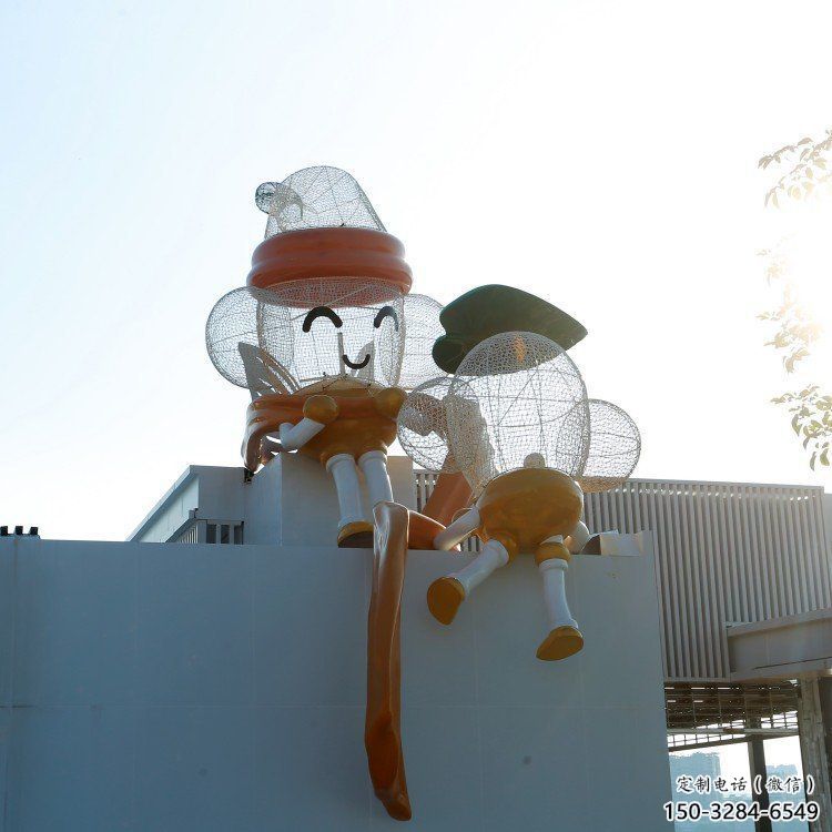 鏤空卡通雕塑服務商,美陳雕塑,鐵藝卡通雕塑訂做廠家 鏤空卡通雕塑服務商,美陳雕塑,鐵藝卡通雕塑訂做廠家