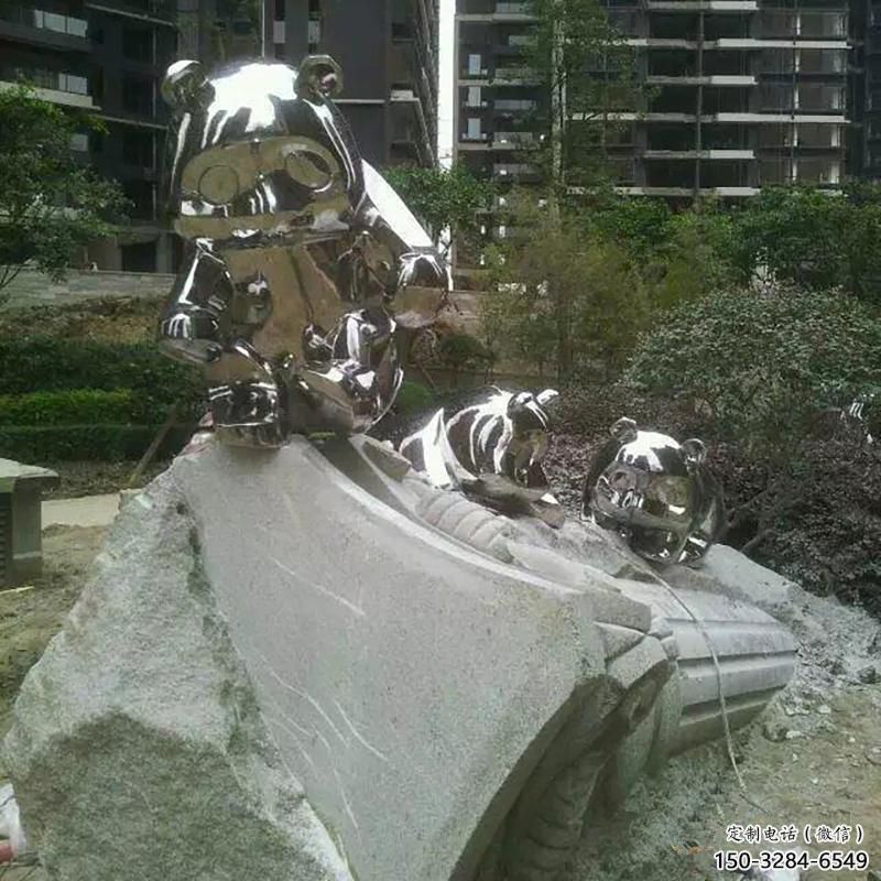 熊貓雕塑擺件優選,陸地擺件,園林不銹鋼熊貓雕塑供應 熊貓雕塑擺件優選,陸地擺件,園林不銹鋼熊貓雕塑供應