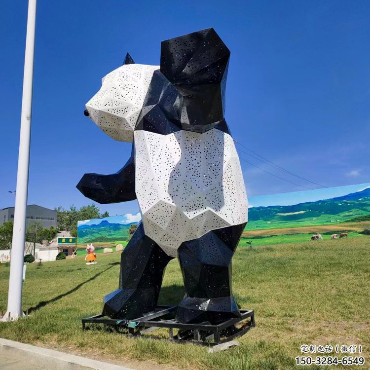 廣場熊貓雕塑批發,廣場系列,切面熊貓雕塑廠定價 廣場熊貓雕塑批發,廣場系列,切面熊貓雕塑廠定價