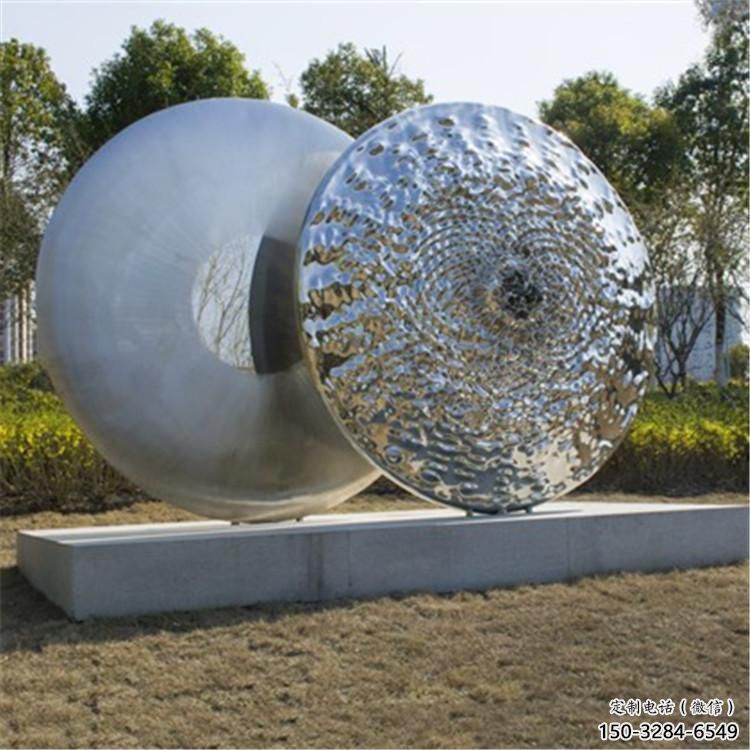雙環雕塑觀賞型,公園小品,不銹鋼雙環雕塑常用 雙環雕塑觀賞型,公園小品,不銹鋼雙環雕塑常用