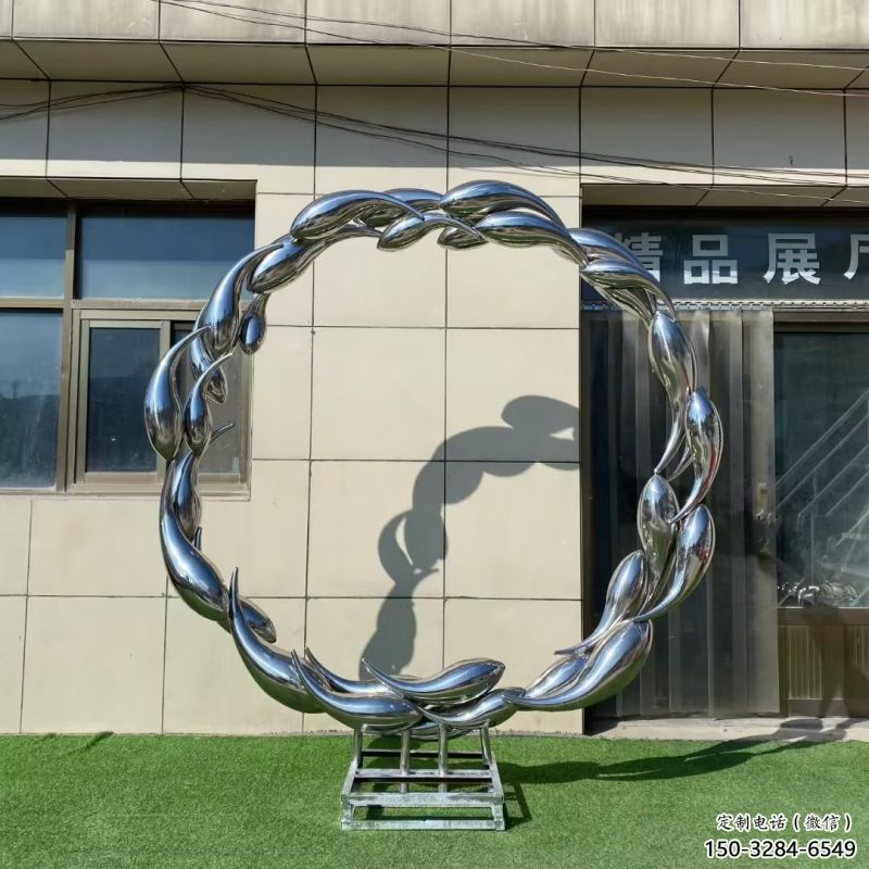 金魚雕塑定價,街景小品,環境圓環金魚雕塑批發 金魚雕塑定價,街景小品,環境圓環金魚雕塑批發