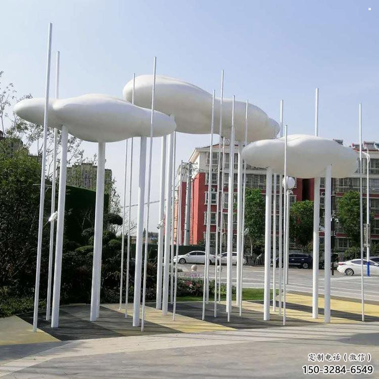 室內云梯雕塑，拉絲景觀雕塑，抽象效果