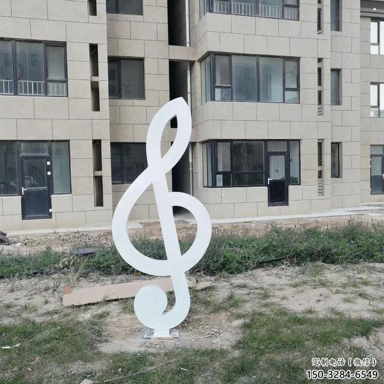 音樂符號雕塑系列供應，城市裝飾，彩色音樂符號雕塑優選