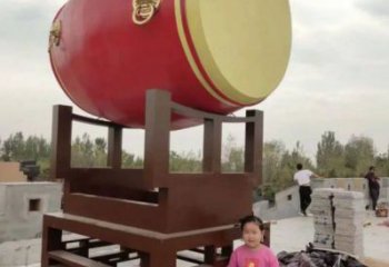 異形戰鼓雕塑