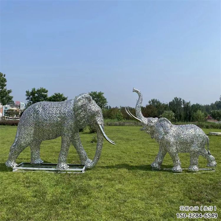秦淮鏤空大象雕塑制造商,動物擺件,透雕大象雕塑定制 秦淮鏤空大象雕塑制造商,動物擺件,透雕大象雕塑定制