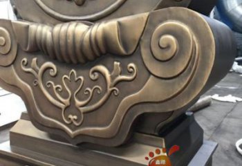 泰安抱箍鑄造觀賞型，露天雕塑，鑄銅抱箍雕塑訂做