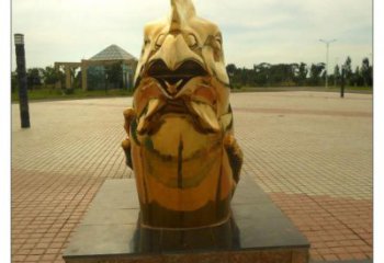 陽曲不銹鋼生肖雕塑，鍍鈦工藝，公園廣場戶外擺放