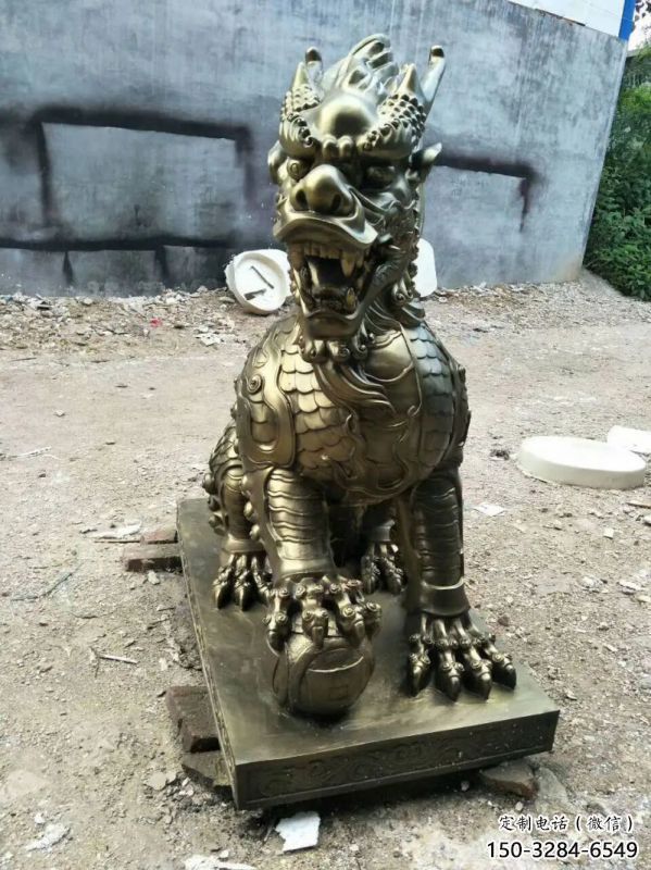 蓮湖校園麒麟雕塑,拉絲海洋雕塑,卡通主題 蓮湖校園麒麟雕塑,拉絲海洋雕塑,卡通主題
