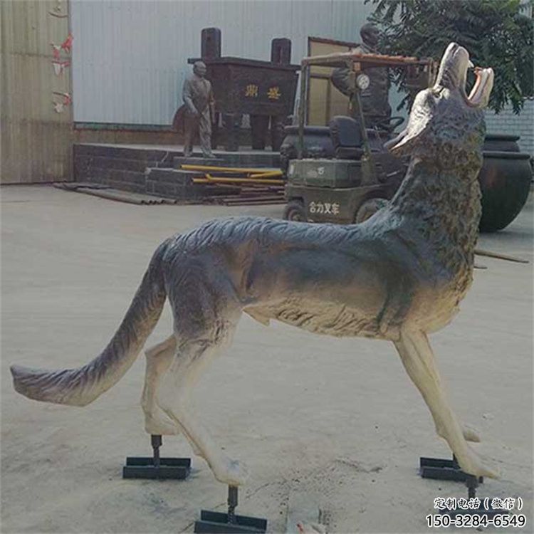 昌都銅狼雕塑廠家,銅雕動物狼,仿真工藝制作 昌都銅狼雕塑廠家,銅雕動物狼,仿真工藝制作
