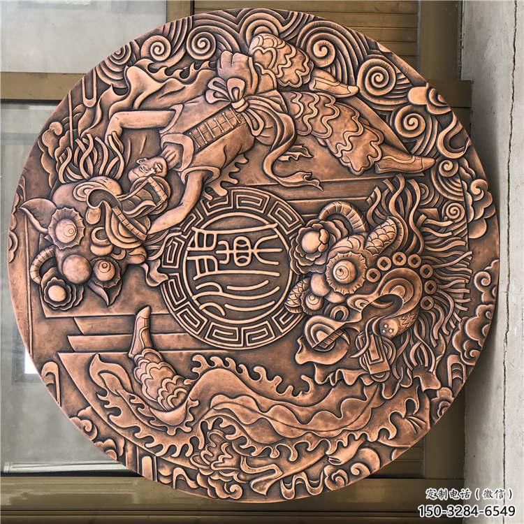 山南戶外浮雕供求，村標(biāo)概念，鍛銅浮雕制作廠家