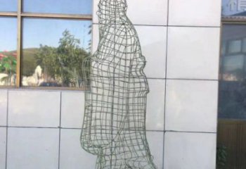 金華鏤空孔子雕塑服務商，景觀雕塑，鐵藝校園人物雕塑選定