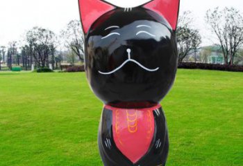 大渡口廣場小貓雕塑，動物擺件，仿古工藝